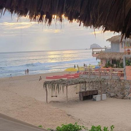 Restaurant Y Cabanas Chefy By Rotamundos Zipolite Eksteriør bilde