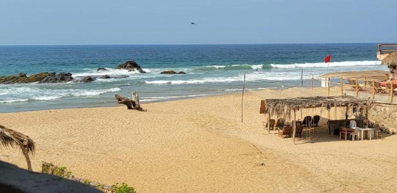 Restaurant Y Cabanas Chefy By Rotamundos Zipolite Eksteriør bilde